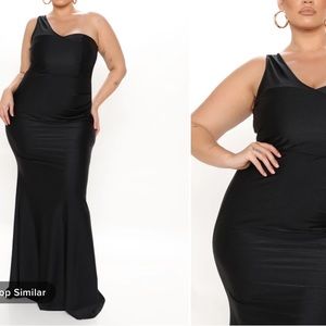 One Shoulder Formal Dress Fashion Nova